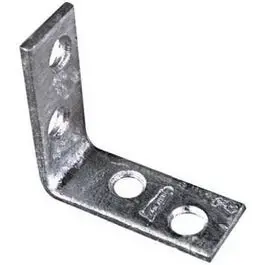 1.5-Inch X 5/8-Inch Galvanized Corner Braces (4-Pack) 1