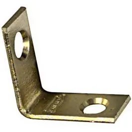 1-Inch Brass Corner Iron – 4-Pack 1