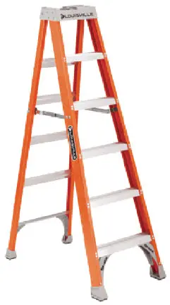 10-Foot Fiberglass Step Ladder – Type Ia Duty Rating 1