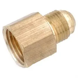 15/16" Flare To 1/2" Female Pipe Thread Gas Fitting Adapter 1