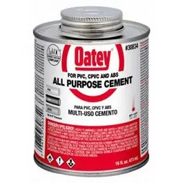16-Ounce All-Purpose Clear Solvent Cement For Pvc And Cpvc 1