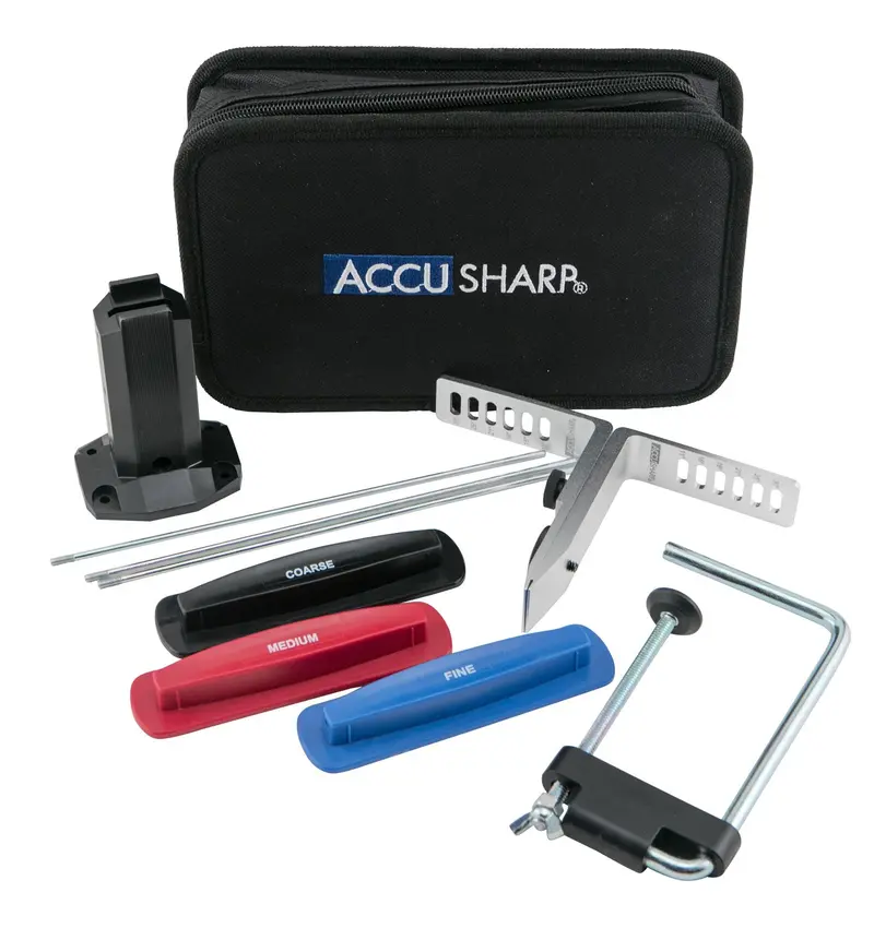 3-Stone Precision Sharpening System – Diamond Abrasive Knife Sharpener 1