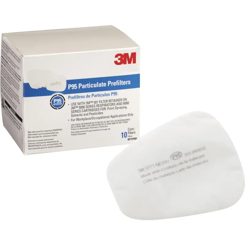 3M P95 Particulate Pre-Filters – Replacement Set, 10-Pack 1