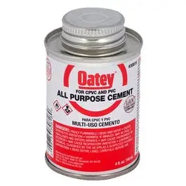 4-Ounce All-Purpose Clear Solvent Cement – Compact Size 1