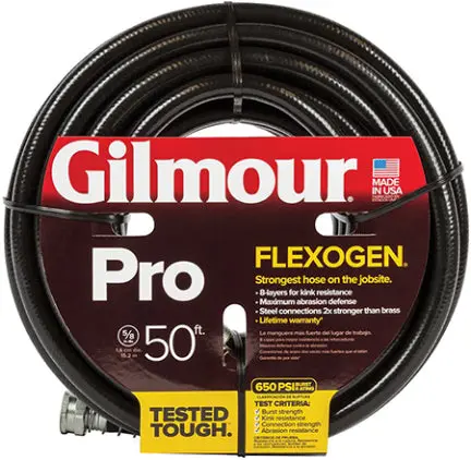 50-Foot Pro Flexogen Garden Hose – 5/8-Inch Diameter 1