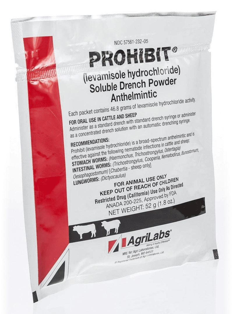 Agrilabs Prohibit Soluble Drench Powder For Livestock Health Management 1