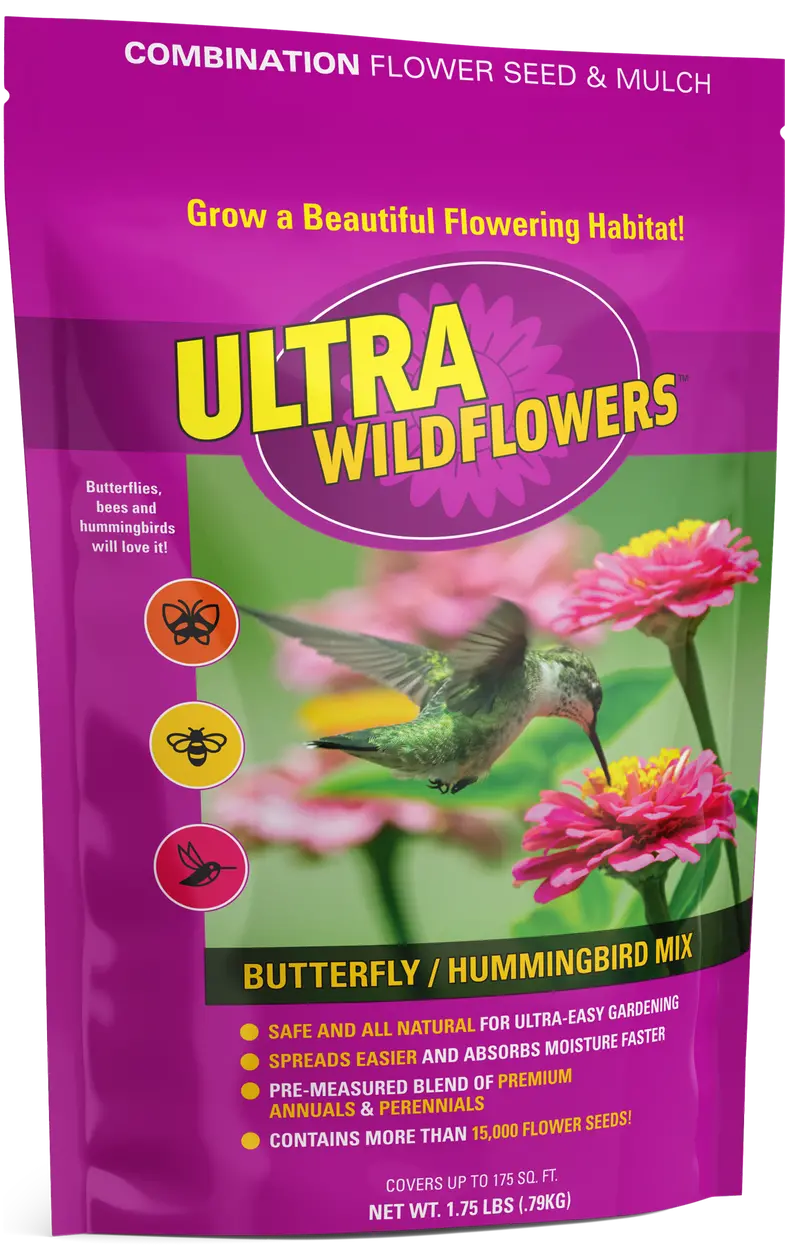 Amturf Ultra Wildflowers Butterfly And Hummingbird Attracting Seed Blend 1