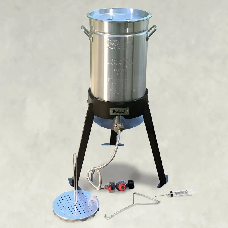 Bayou Classic 30-Quart Aluminum Turkey Fryer Kit 1