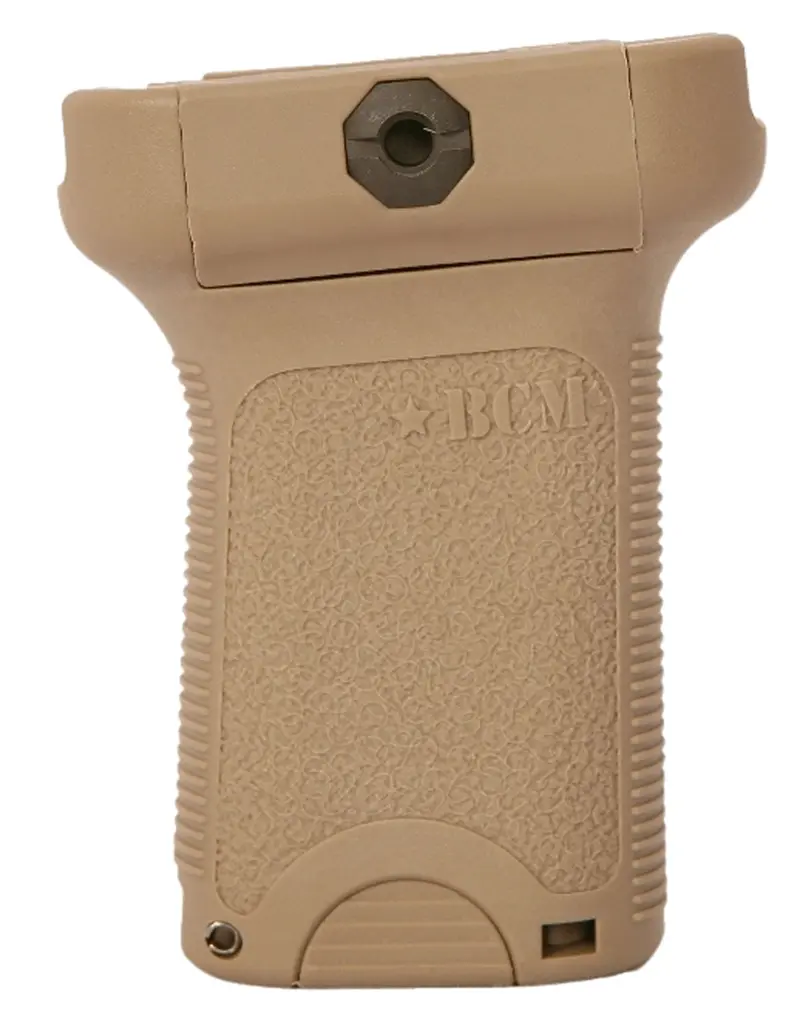 Bcm Gunfighter Short Vertical Grip – Aggressive Texture, Flat Dark Earth Ar-15 Accessory 1