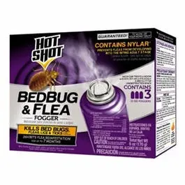 Bed Bug And Flea Fogger – 2-Ounce Canister, 3-Pack Indoor Treatment 1