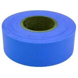 Blue Utility Flagging Tape – 300-Foot Roll 1