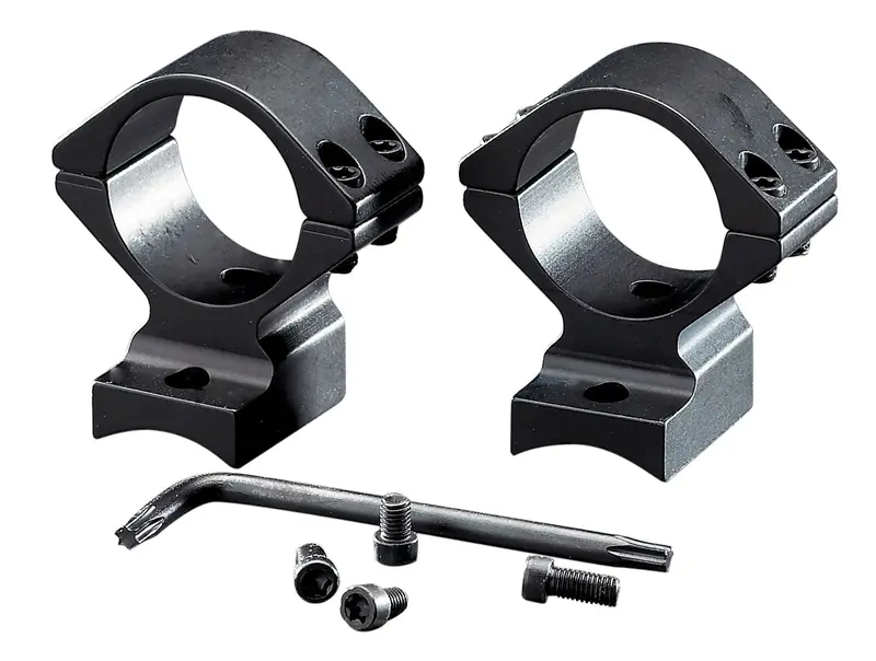 Browning Integrated Scope Mount System – 2-Piece 30Mm Medium-Height Blued Matte Base For Bar/Blr Rifles 1