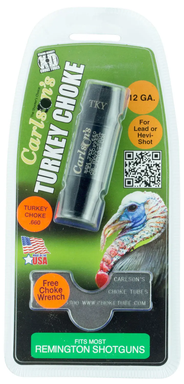 Carlson'S Extended Turkey Choke For Remington Shotguns – 12-Gauge, 17-4 Stainless Steel, Matte Blue Coating 1