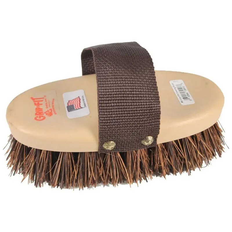 Classic #90 Palmyra Bristle Brush – Stiff Natural Fiber Cleaning Tool 1