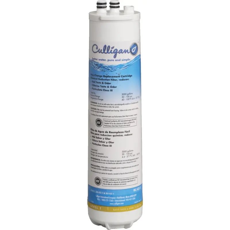 Culligan Easy-Change Single-Stage Refrigerator And Icemaker Water Filter Cartridge 1