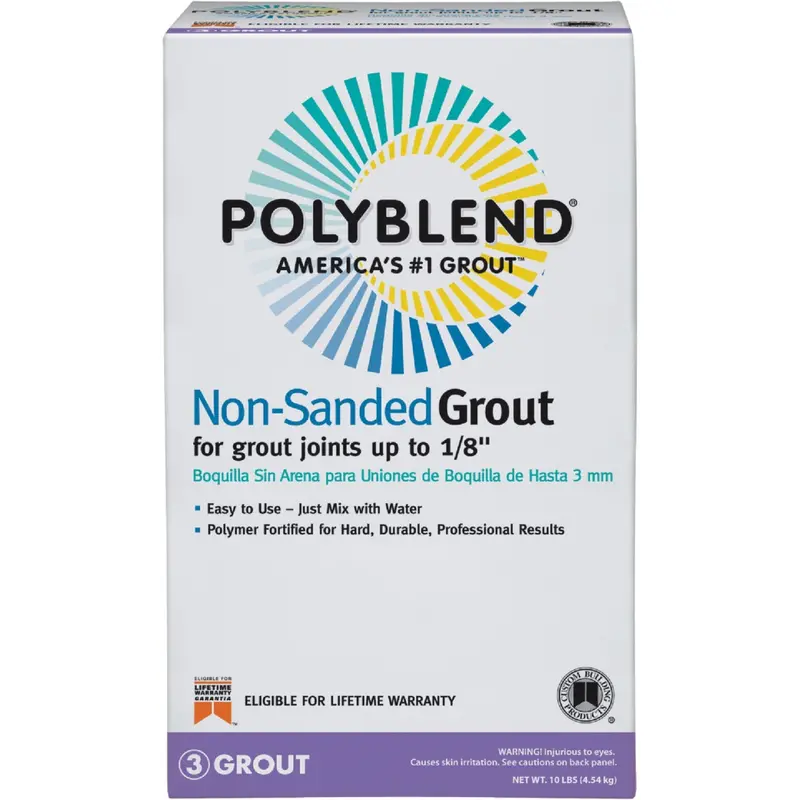 Custom Building Products Polyblend New Taupe Non-Sanded Grout (10 Lb) 1
