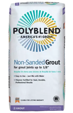 Custom Building Products Polyblend Non-Sanded Grout – For Tile Joints Up To 1/8" 1