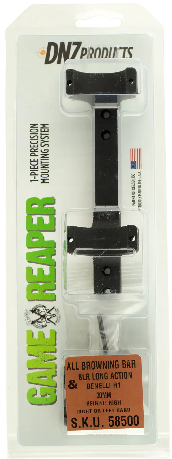 Dnz Game Reaper 30Mm High Matte Black Scope Mount For Browning Blr & Benelli R1 1