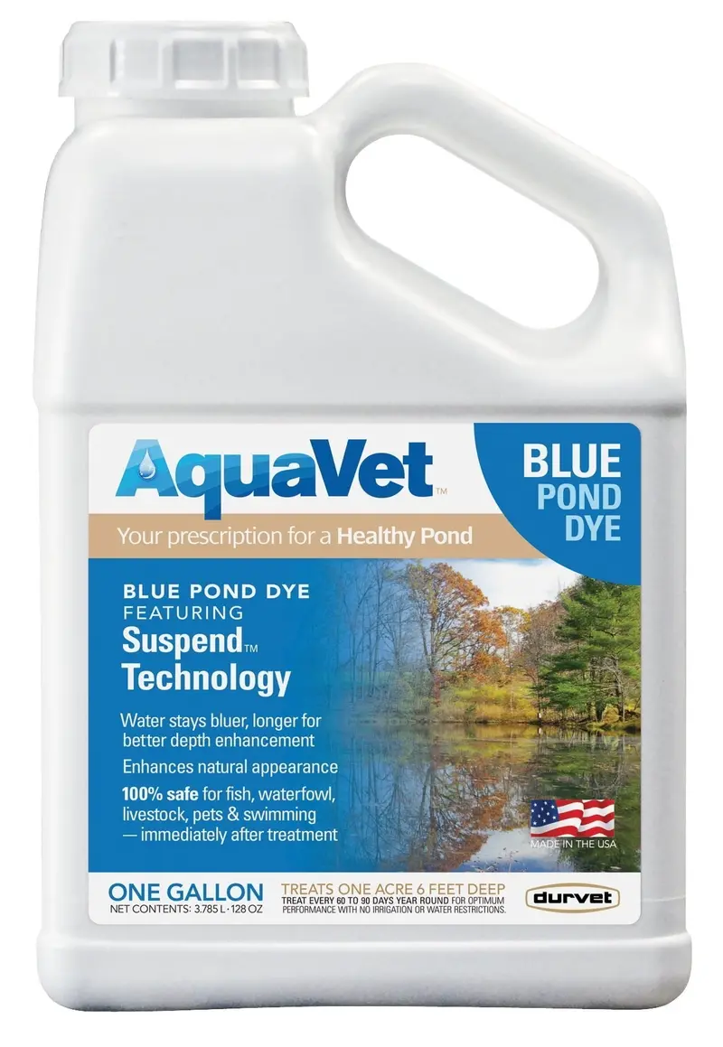 Durvet Aquavet Blue Pond Dye For Algae Control And Water Clarity 1