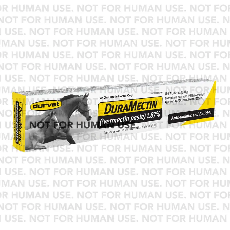 Durvet Duramectin Ivermectin Paste Dewormer For Horses 1