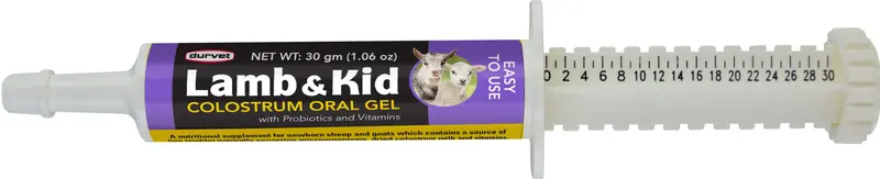 Durvet Lamb & Kid Colostrum Gel – 30 Ml Oral Supplement For Neonatal Immunity Support 1