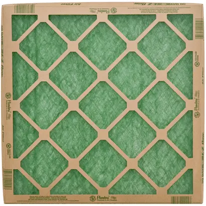 Flanders Ez Flow Merv 1 Panel Air Filter, 24" X 24" X 1", 4-Pack Nested 1