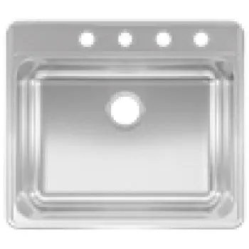 Franke Csla2522-8-4Cbn Single-Bowl Stainless Steel Kitchen Sink 1