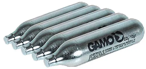 Gamo 12-Gram Co2 Cartridges – Pack Of 5 For Airguns & Pellet Pistols 1