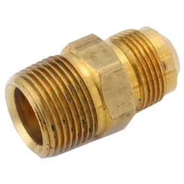 Gas Line Adapter Fitting – 15/16" Flare To 3/4" Male Pipe Thread (Mpt) 1