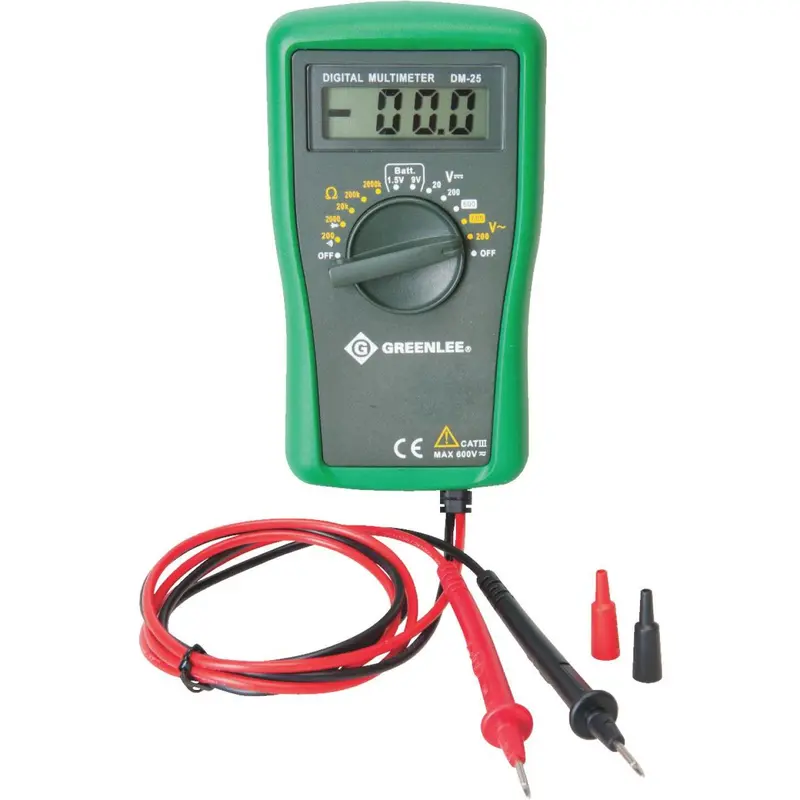 Greenlee 6-Function Manual-Ranging Digital Multimeter 1