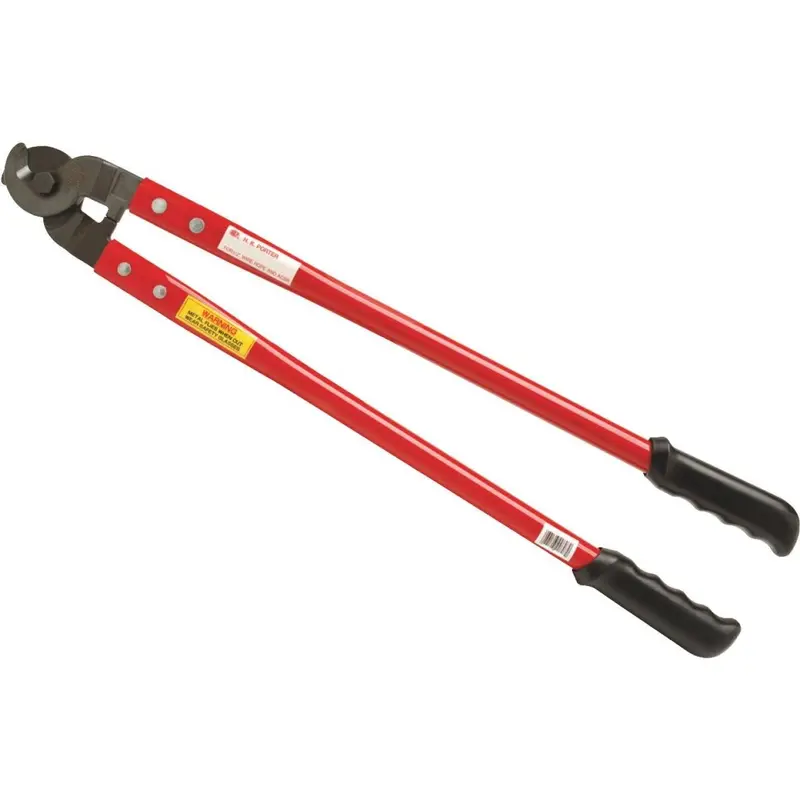 H.K. Porter Professional Cable Cutter – 28" Heavy-Duty Lever Action For Thick Cables 1