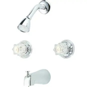 Hardware House Chrome Tub And Shower Faucet – Model 126069 1