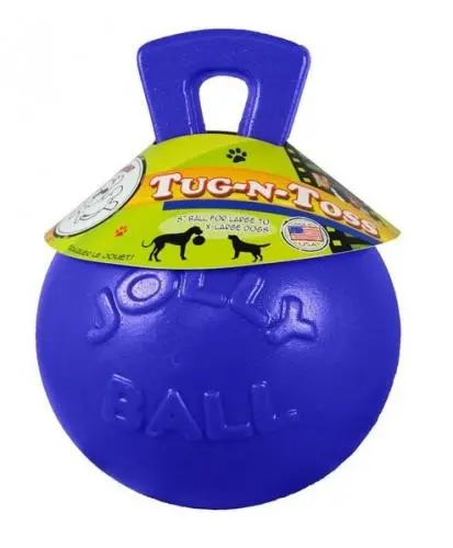 Jolly Pets Tug-N-Toss Ball – Durable Interactive Dog Toy 1