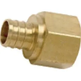 Lead-Free Brass Pex Adapter: 1/2-Inch Barb To 3/4-Inch Female Pipe Thread 1