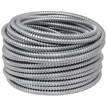 Madison Electric 1/2 In X 50 Ft Flexible Steel Conduit — Ul-Listed, Emt Replacement 1