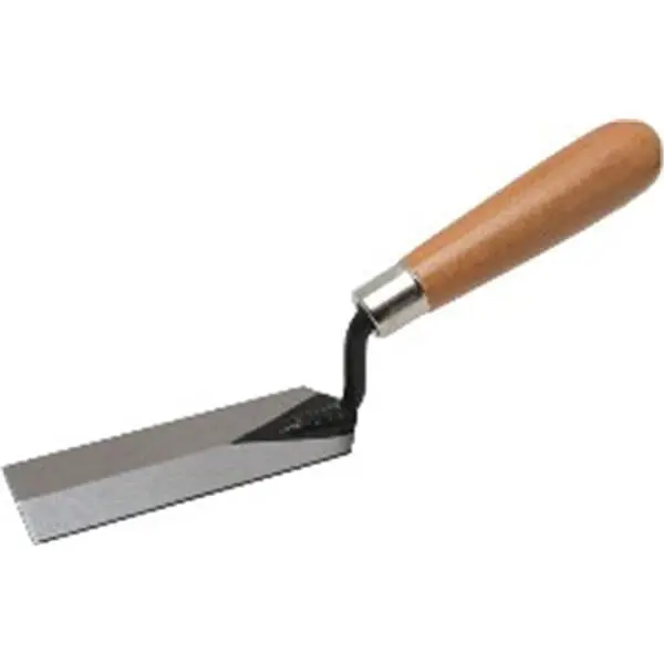 Marshalltown 5" × 2" Margin Trowel With Hardwood Handle 1