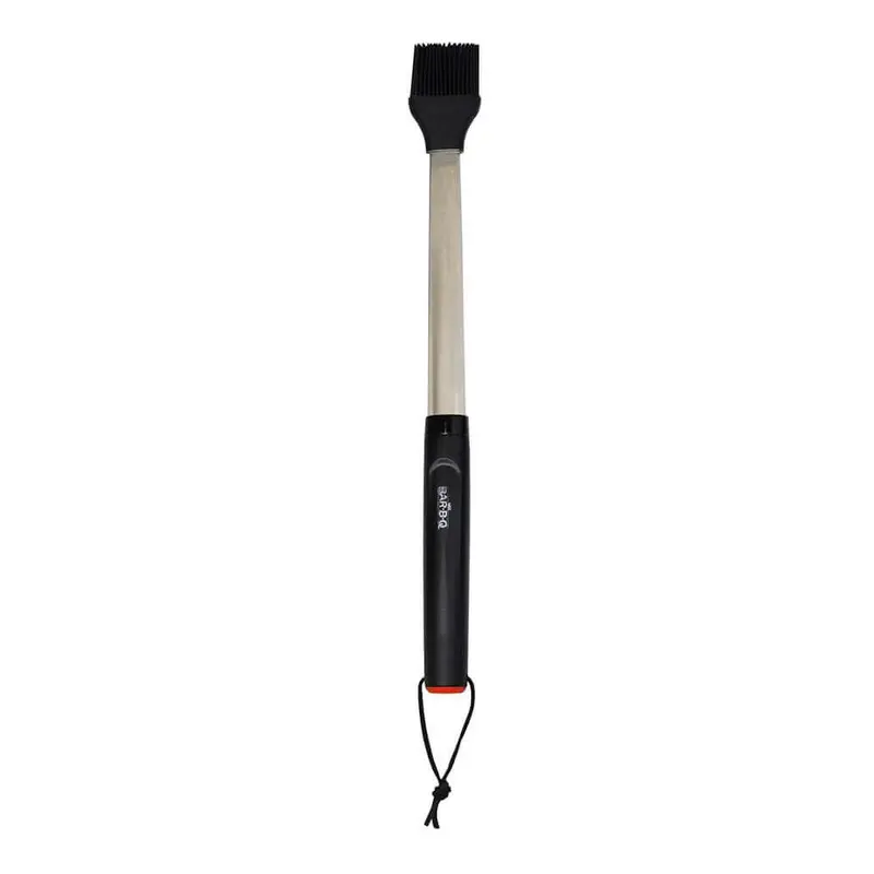 Mr. Bar-B-Q Stainless Steel Basting Brush With Silicone Bristles 1