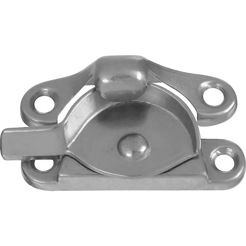 National Double-Hung Crescent Sash Lock – Satin Nickel Finish 1