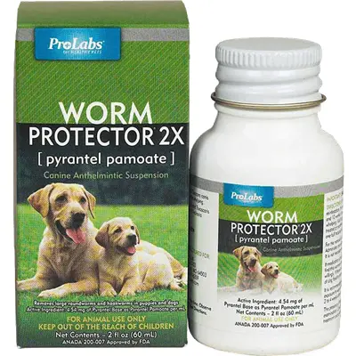 Prolabs Worm Protector 2X Dewormer For Dogs 1