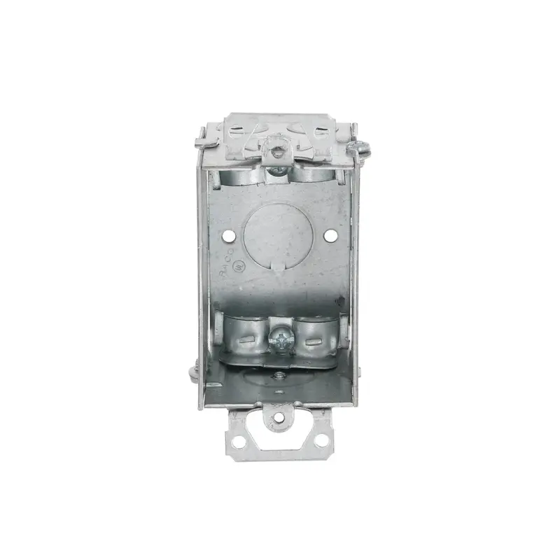 Raco 3-In X 2-In Gangable Switch Box – 2.5-Inch Depth With Plaster Ears And Nmsc Clamps 1