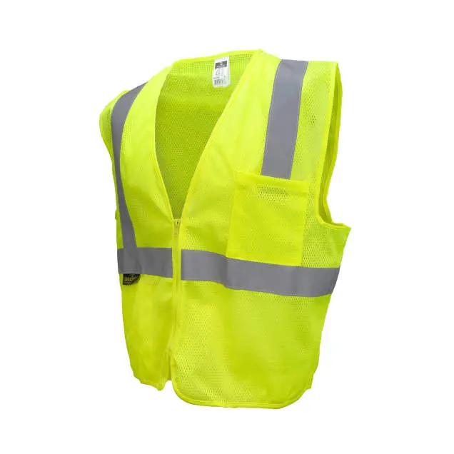 Radians Sv2Z Class 2 Zippered Mesh Safety Vest – Economy Type R 1