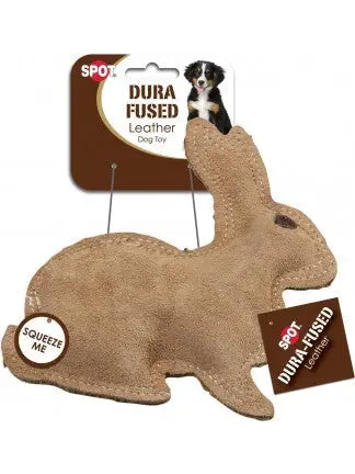 Spot Dura-Fused Leather & Jute Small Animal Chew Toy – Rabbit-Sized 1