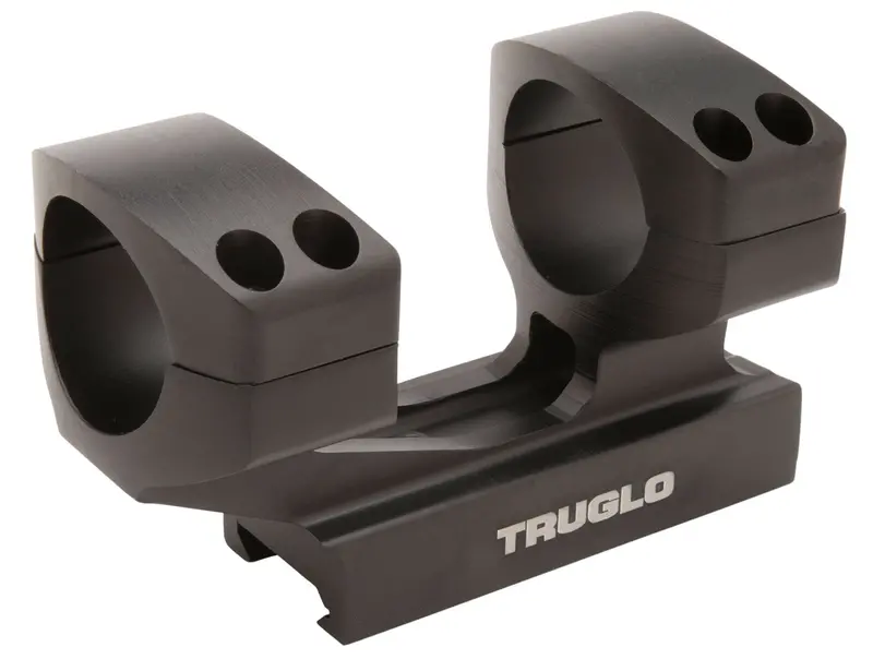 Truglo Riser Mount For Picatinny Or Weaver Rails – 30Mm / 1" Tube, Matte Black 1