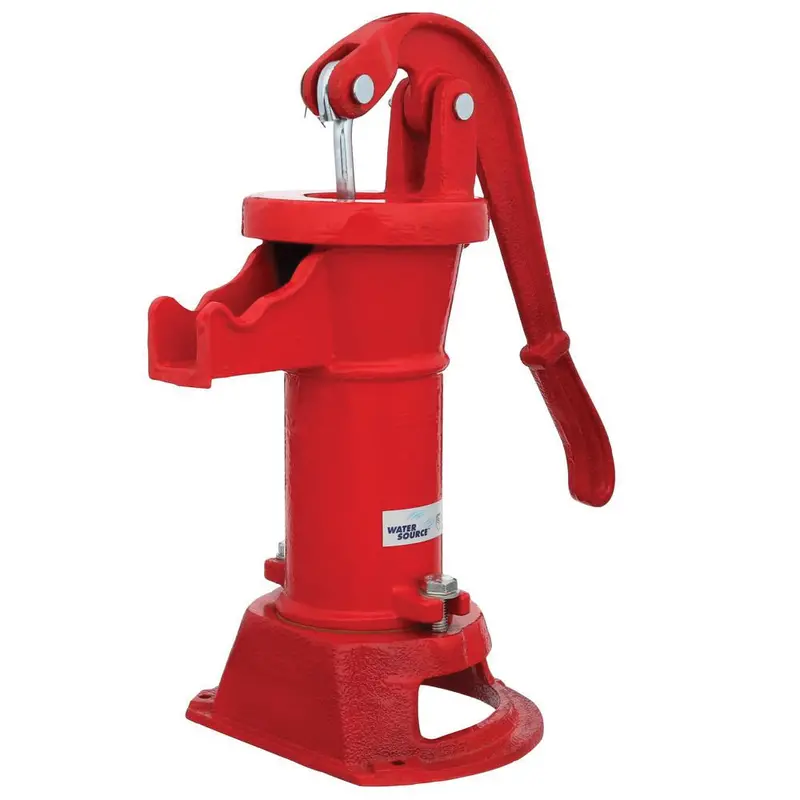 Water Source Iron Pitcher Pump – 25-Foot Maximum Suction Lift 1