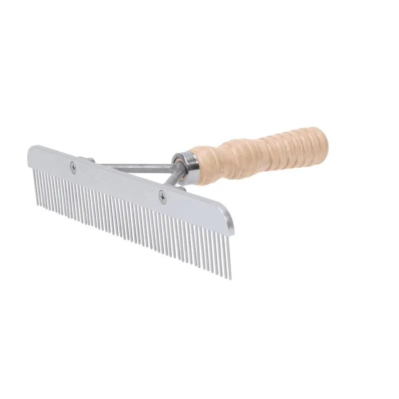 Weaver Stainless Steel Blunt-Tooth Grooming Comb For Horses And Pets 1