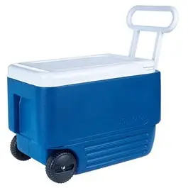 Wheelie Cool Rolling Cooler – 38-Quart Capacity, Holds Up To 53 Cans 1