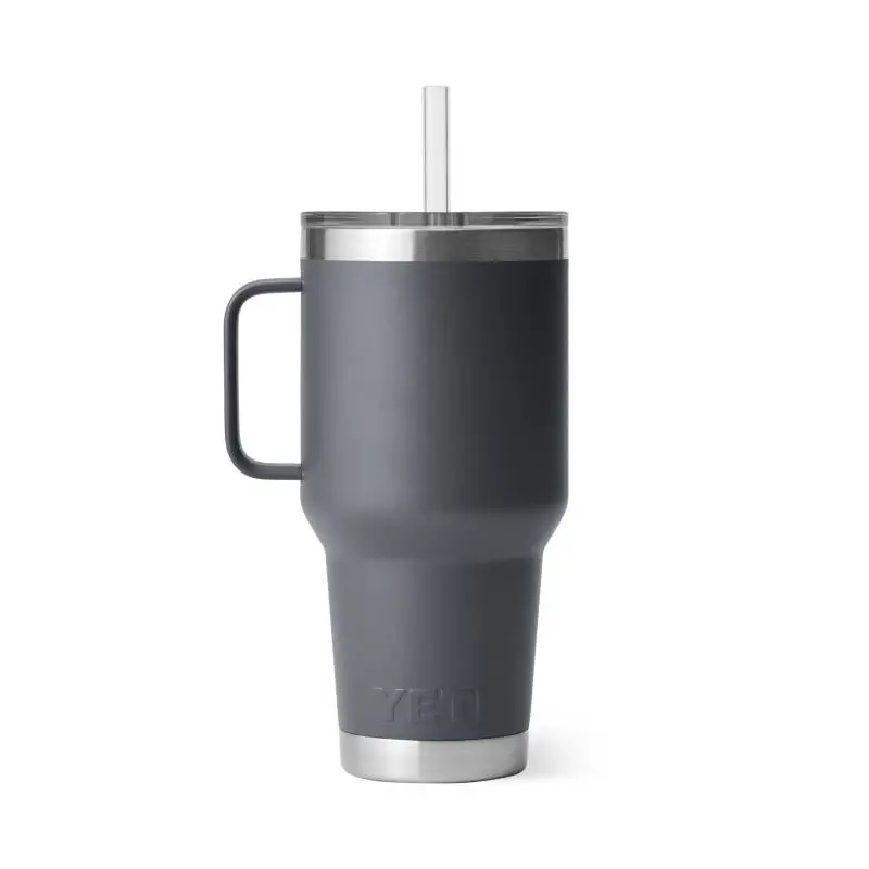 Yeti Rambler 35 Oz Straw Insulated Tumbler With Leak-Resistant Lid 1