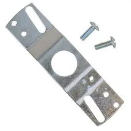 Zinc-Coated Light Fixture Crossbar – 4-Inch Offset, 1/8-Inch Ip 1