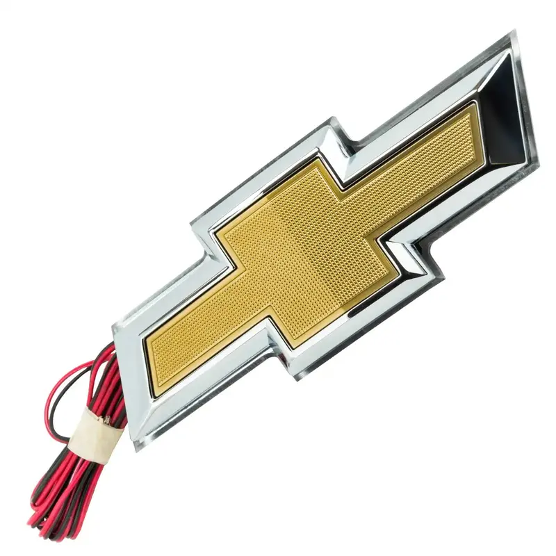 Oracle Lighting Red Led Illuminated Bowtie Emblem – Plug-And-Play Rear Badge Upgrade For Chevrolet Vehicles 1