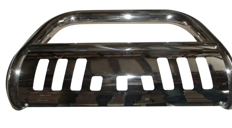 Trailfx Polished Stainless Steel Light Bar Mount – 3" Diameter, Skid Plate Option, Supports Up To 20 Lights (6 Max Per Bar) 1